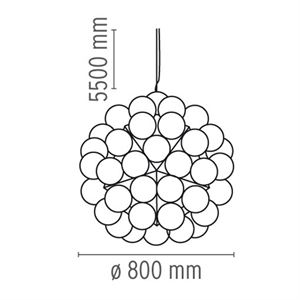 Flos Taraxacum 88 S1 Lampadario LED AndLight