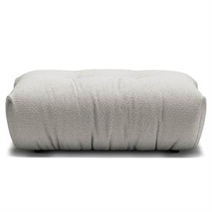 Pouf Decotique MONO per divano bianco vapore