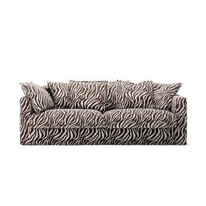 Divano Decotique Le Grand Air 3 posti Zebra/ Marrone/ Bianco
