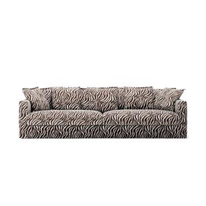Divano Decotique Le Grand Air 4 Posti Zebra/ Marrone/ Bianco