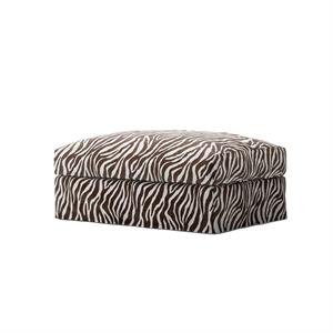Decotique Le Grand Air Poggiapiedi Zebra/ Marrone/ Bianco