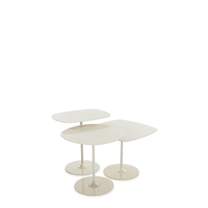 Tavolino Kartell Thierry Trio Bianco