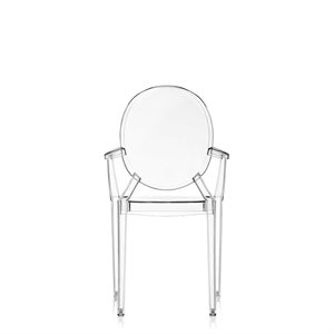 Sedia da Pranzo Kartell Louis Ghost Cristallo