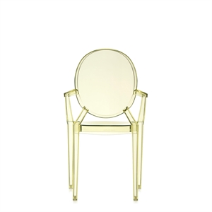 Sedia da Pranzo Kartell Louis Ghost Giallo