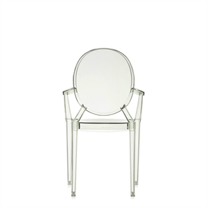 Sedia da Pranzo Kartell Louis Ghost Verde