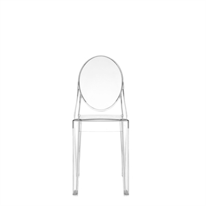 Sedia da pranzo Victoria Ghost Cristallo Kartell