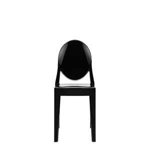 Sedia da Pranzo Kartell Victoria Ghost Nero