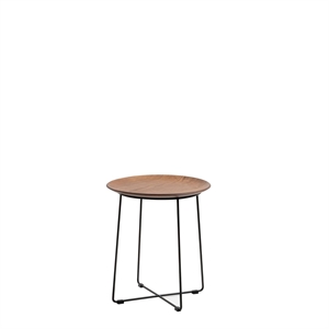 Tavolino Kartell AI Wood Legno scuro/ Nero
