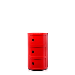 Kartell Componibili 3 Mobile Rosso