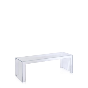 Tavolino Kartell Invisible H40 Cristallo