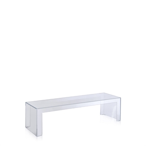 Kartell Invisible Tavolino H31,5 Cristallo