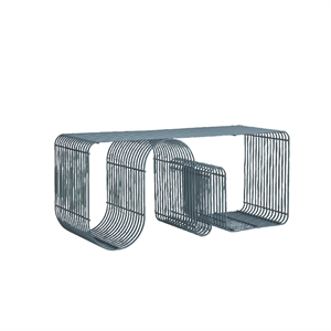 Panca AYTM CURVA L100 Blu Polvere