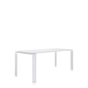 Kartell FOUR Tavolo da giardino L190 Bianco