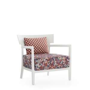 Poltrona da Esterno Kartell CARA MAT Liberty Artemis, Bianco/ruggine