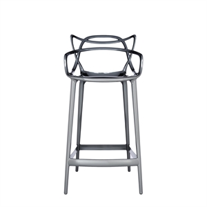 Kartell Masters Sgabello H65 Titanio