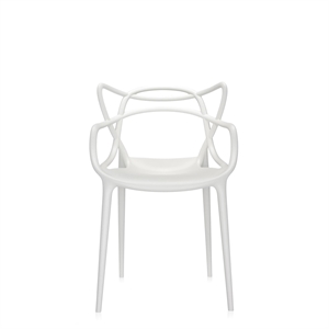 Sedia da Pranzo Kartell Masters Bianco