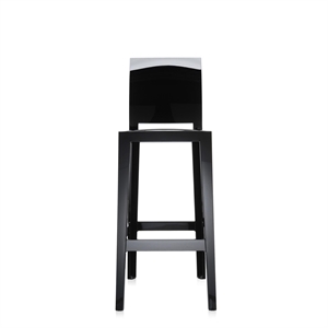 Sgabello Bar Kartell One More Please H75 Nero Nero