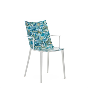 Sedia da pranzo Kartell HHH Bianco/lapislazzuli