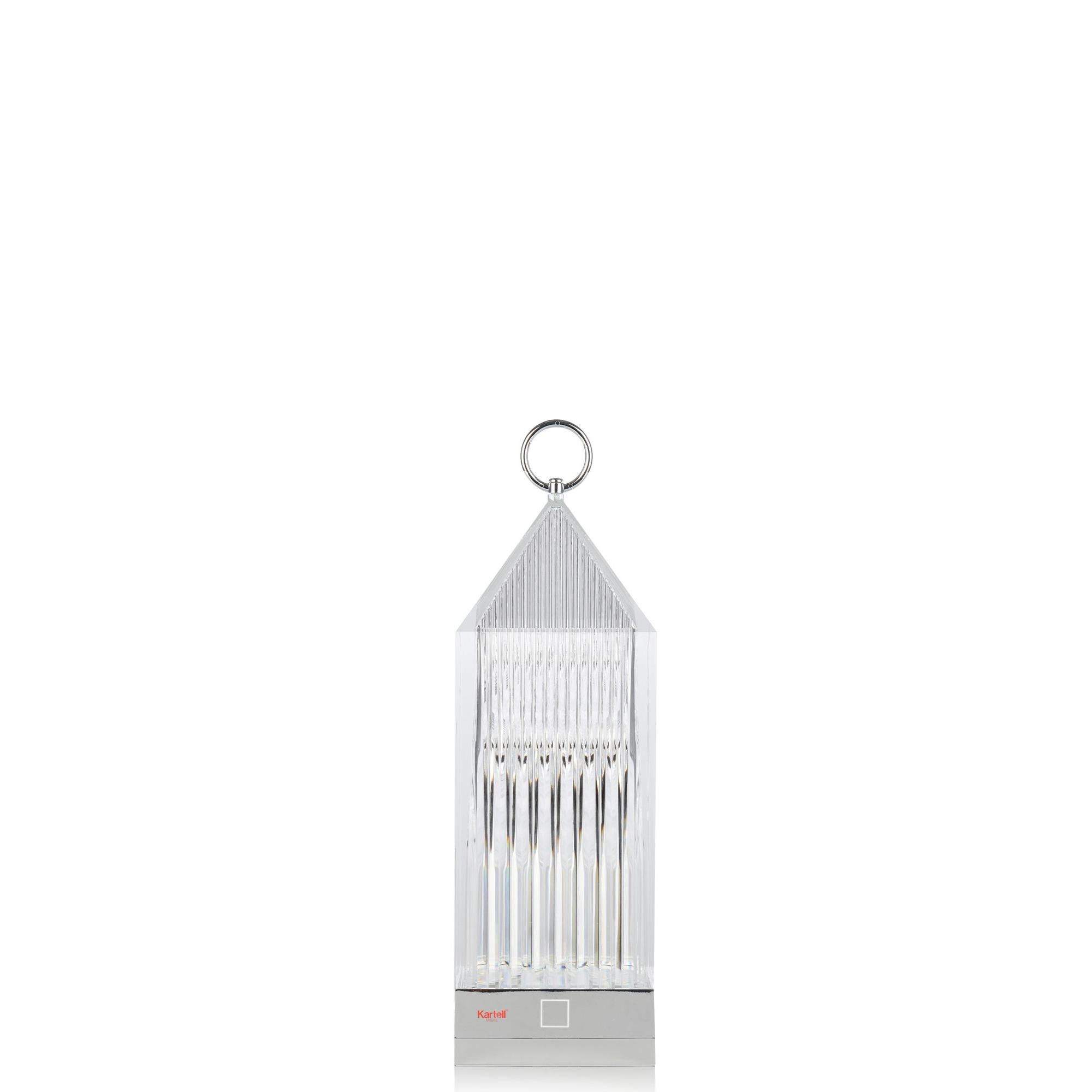 Lampada Da Tavolo Senza Fili Lantern Trasparente design Fabio Novembre for  Kartell - SDM Product Selection