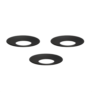 FABRIC Nagel Light Polsino Confezione da 3 Nero