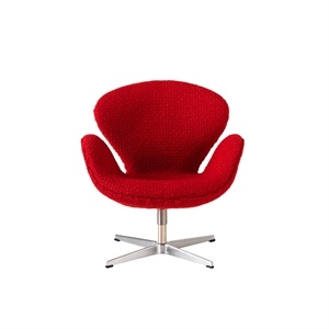 Poltrona Cigno in Miniatura Fritz Hansen Rosso