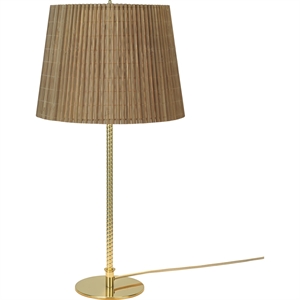 GUBI Collezione Tynell 9205 Lampada da Tavolo Ottone/Bambù
