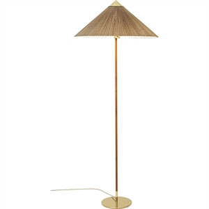 GUBI Collezione Tynell 9602 Lampada da Terra Ottone/Bambù