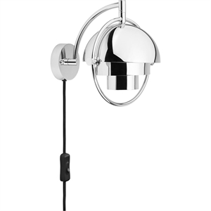 Applique Parete Gubi Multi-Lite Cromo