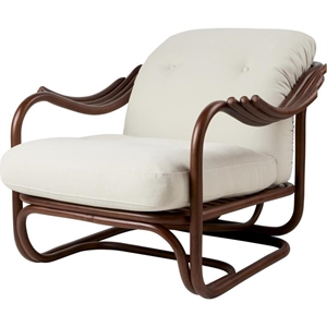 Poltrona Gubi Poltrone Tria Rattan Scuro/Reales Limonta 001