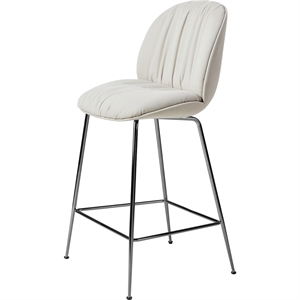 Gubi Beetle Soft Bar Stool H67 Cromo Nero/Reales 001