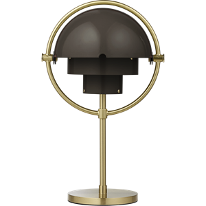 Lampada Portatile Gubi Multi-Lite Limited Edition Marrone Moka/ Ottone