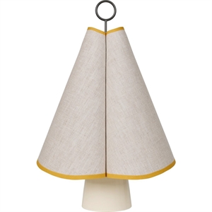 Lampada Portatile Gubi Hornbæk Papavero Giallo