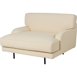 Poltrona Gubi Flaneur Nero/ Bouclé 001