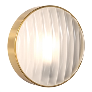Applique da Parete Astro Montreal Ø30 Spazzolato Ottone