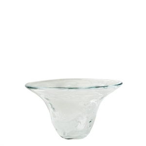 Louise Roe SR Vintage Ciotola in Vetro Trasparente