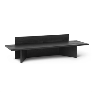 Panca Ferm Living Oblique Nero Oliato Nero