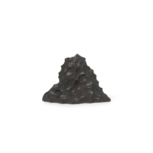 Ferm Living Berg Scultura in Ceramica Alta Nero