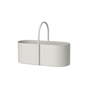 Ferm Living Grip Cassetta Degli Attrezzi Grigio Chiaro