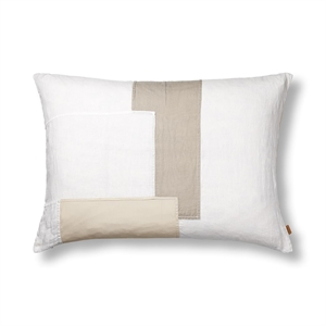 Ferm Living Cuscino Part Bianco Sporco 60x80 cm