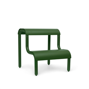 Ferm Living Sgabello Step Up Verde Foresta