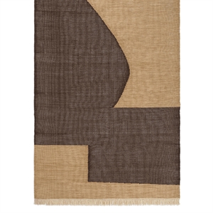 Ferm Living Tappeto Forene 140x200 cm Marrone chiaro/Cioccolato