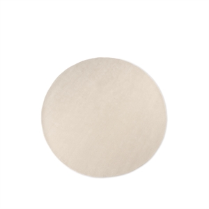 Tappeto Ferm Living Stille Tufted Ø240 Bianco Sporco