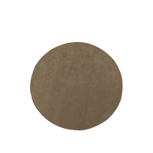 Ferm Living Stille Tappeto Tufted Ø240 Marrone Cenere