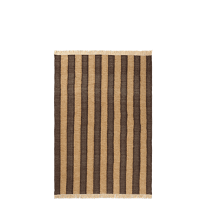 Ferm Living Ives Tappeto 140x200 Marrone/Cioccolato