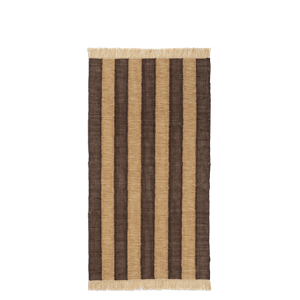 Ferm Living Ives Tappeto 80x140 Marrone/Cioccolato