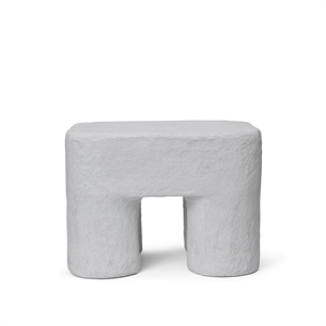 Ferm Living Sgabello Podo Bianco