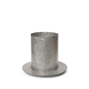 Ferm Living Vaso Auran Medio Galvanizzato