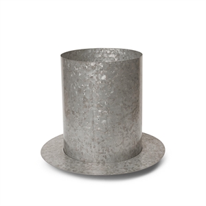 Ferm Living Auran Vaso Grande Galvanizzato