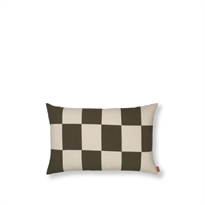 Cuscino Patchwork Fold Ferm Living Oliva Scuro