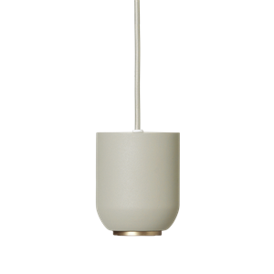 Ferm Living Collect Lampadario Bell Grigio Chiaro